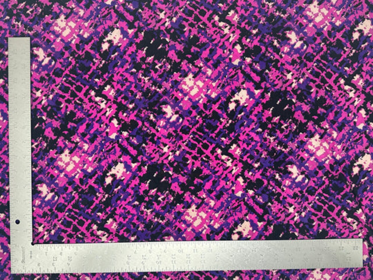 1 Yard ITY geometric knit fabric stretch spandex polyester fabric for dresses, tops, and skirts 58"60" Width